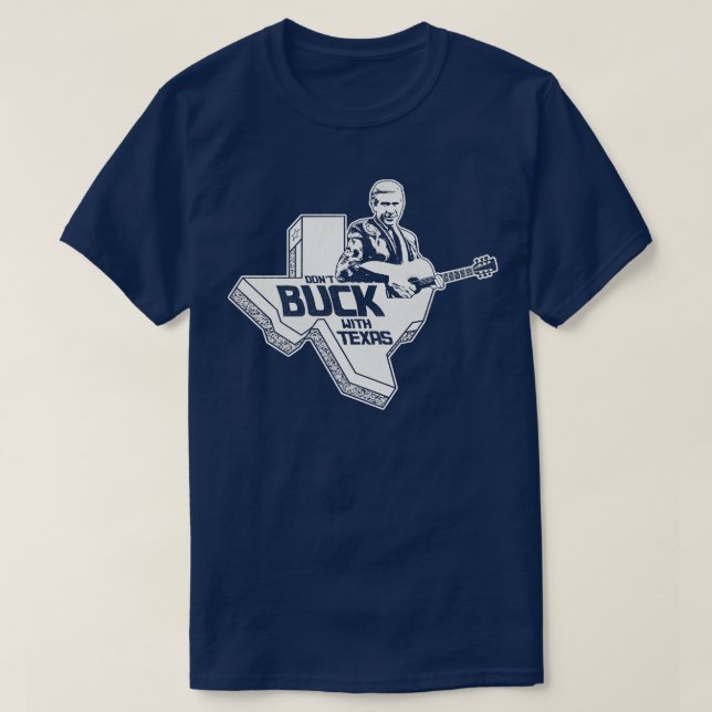 Camiseta No se burlen de Texas (Diseño del anverso)