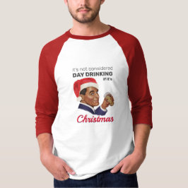 Camiseta ¡No se considera beber de día si es Navidad!