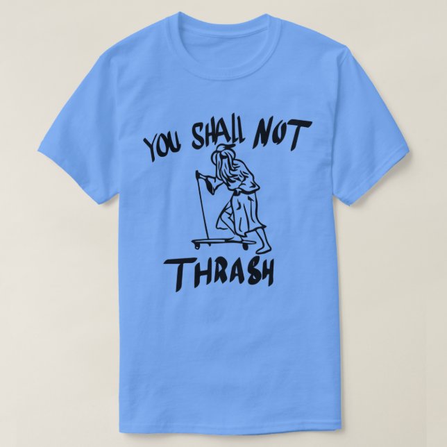 Camiseta No se debe abatir (Diseño del anverso)