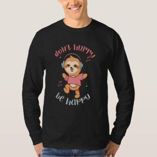 Camiseta No se deprisa en ser feliz animal de lotería