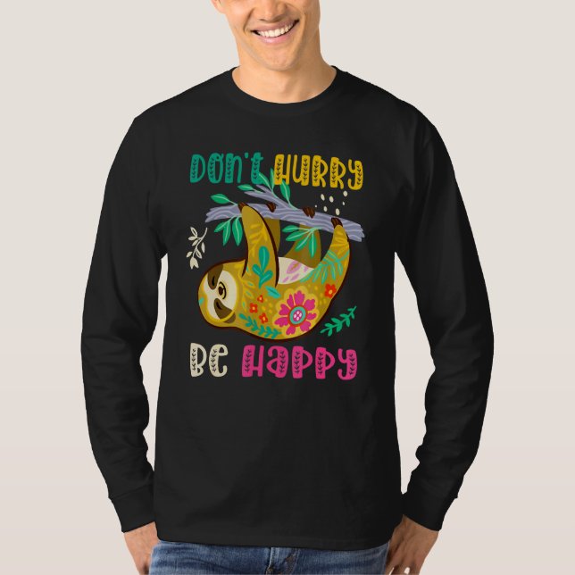 Camiseta No se deprisa, equipo de senderismo de eslogan fel (Anverso)