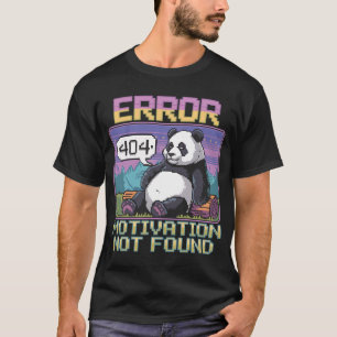 Camiseta No Se Encontró La Motivación De Error Pixel 404 La
