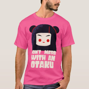 Camiseta No Se Entretengan Con Un Chica Geek De Otaku