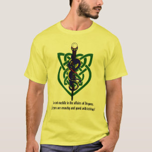 Camiseta No se entrometa en los asuntos de dragones