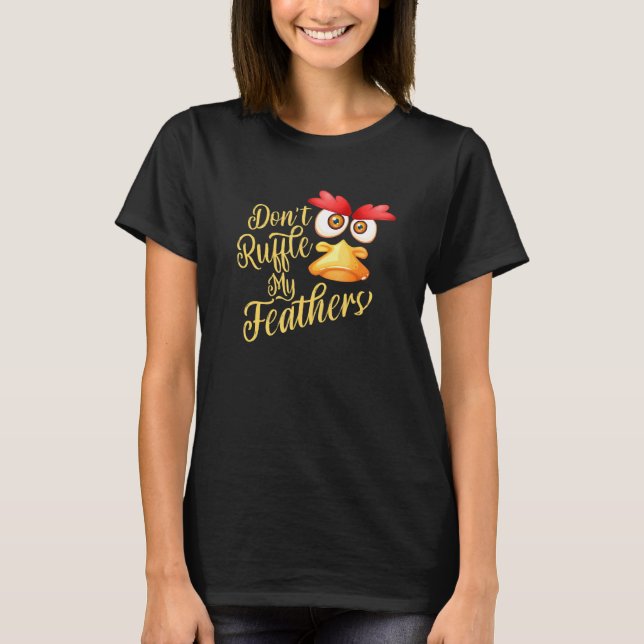 Camiseta No se esfumen mis plumas (Anverso)