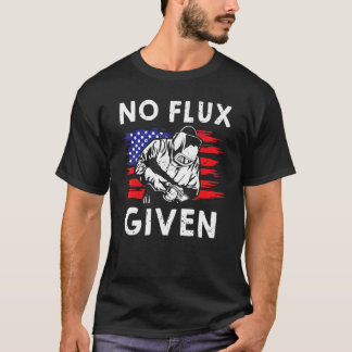 Camiseta No Se Ha Dado Flux A La Soldadura Para El Pipelina