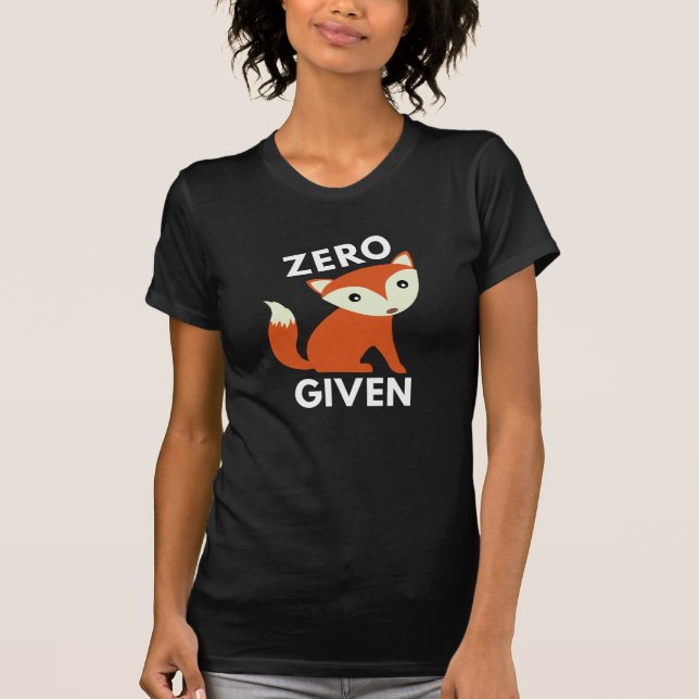 Camiseta No se ha dado nada a Fox (Anverso)