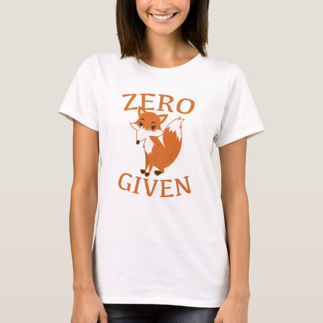 Camiseta No se ha dado nada a Fox (Anverso)