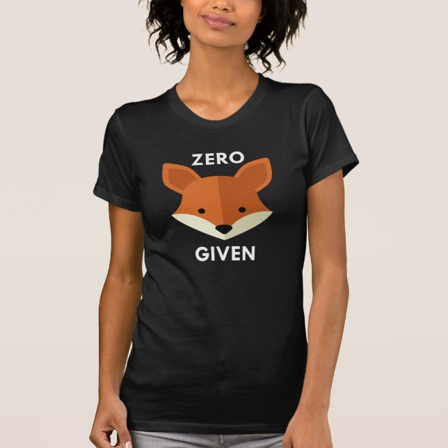 Camiseta No se ha dado nada a Fox (Anverso)