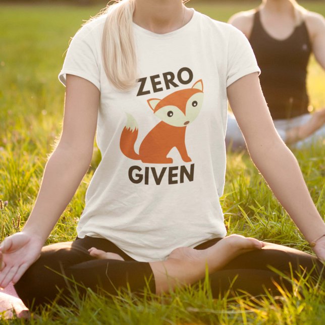 Camiseta No se ha dado nada a Fox (Zero Fox Given T-Shirt)