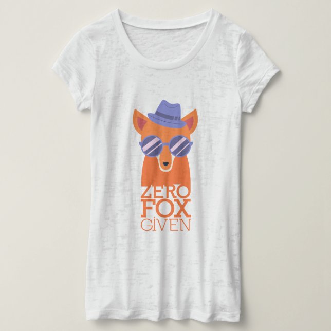 Camiseta No se ha dado nada a Fox (Anverso del diseño)