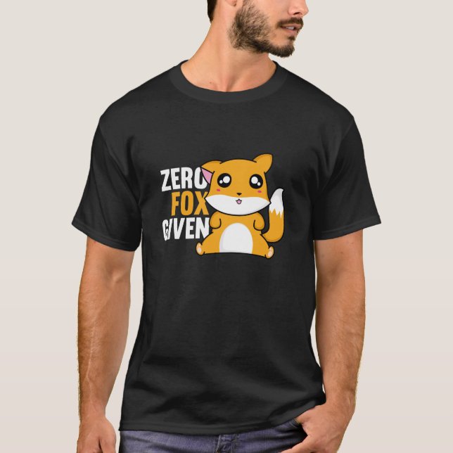 Camiseta No se ha dado nada a Fox (Anverso)