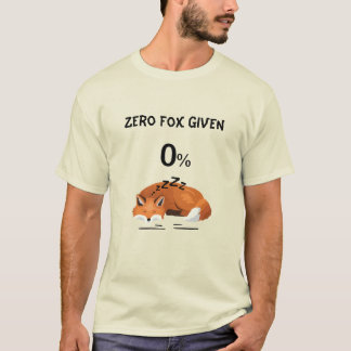 Camiseta No se ha dado nada a Fox