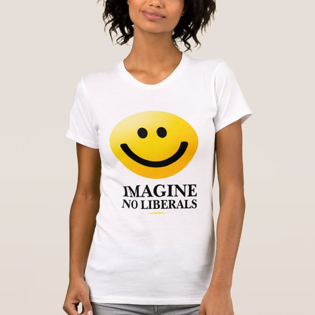 Camiseta No se imagine a ningún liberal (Anverso)