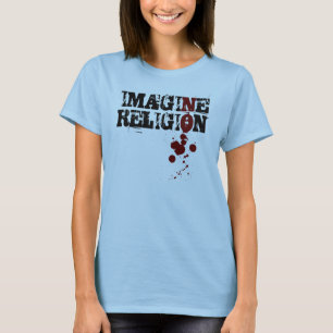 Camiseta No se imagine ninguna religión