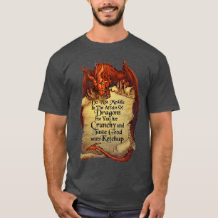 Camiseta No Se Inmiscuyan En Los Asuntos De Los Dragones Po