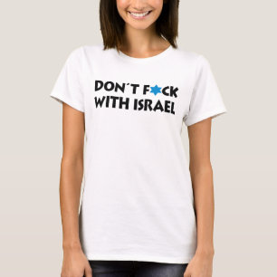 Camiseta No se jodan con Israel - Orgullo del Estado judío