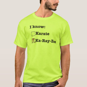 Camiseta No sé karate