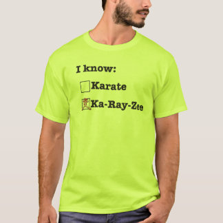 Camiseta No sé karate