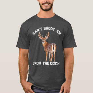 Camiseta No se les puede disparar desde el sofá