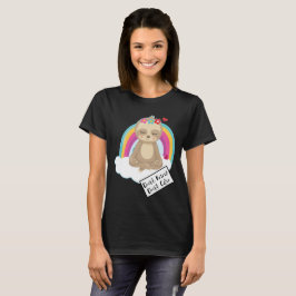Camiseta No sé no le importa el texto - Corte Meditating Sl