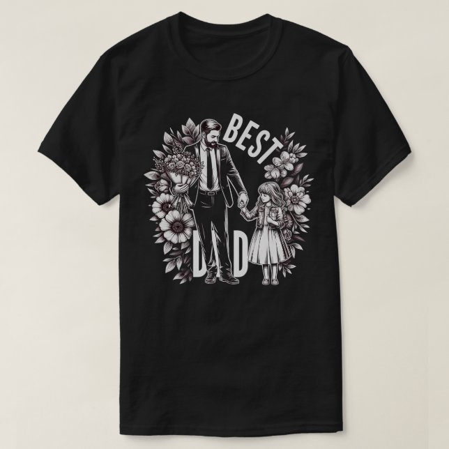 Camiseta No se olviden de ella este Día del Padre (Diseño del anverso)