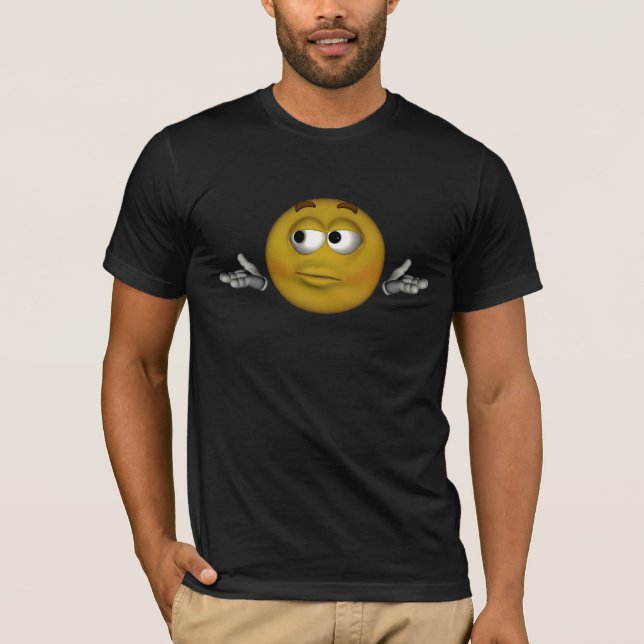 Camiseta No sé - oscuridad (Anverso)