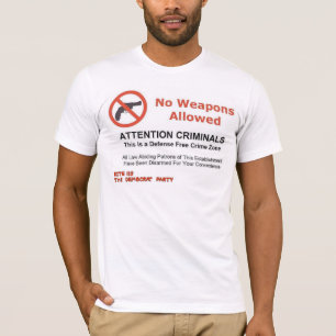 CAMISETA NO SE PERMITEN ARMAS