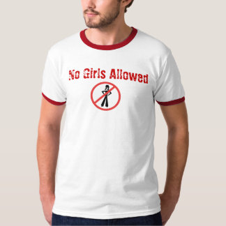 Camiseta No se permiten Chicas