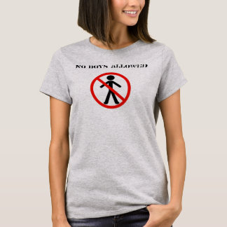 Camiseta No se permiten niños