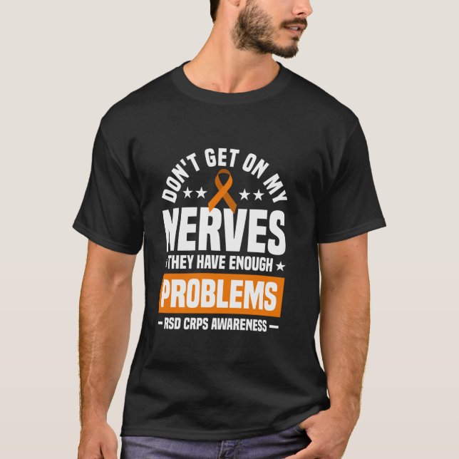 Camiseta No se ponga en mi nervios RSD Sensibilización de R (Anverso)