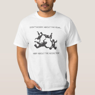 Camiseta No se preocupe del miedo - manera 4