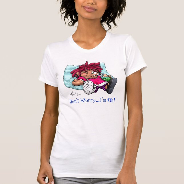 Camiseta ¡No se preocupe… me son aceptable! (Anverso)