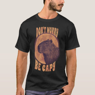 Camiseta No se preocupe por el animal capy Pun Capybara Sar