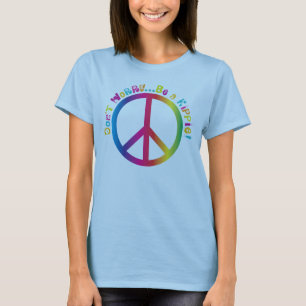 Camiseta No se preocupe… sea un Hippie