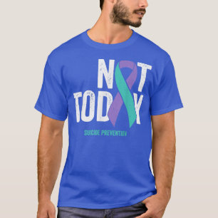 Camiseta No se previene el suicidio de la cinta Verde azula