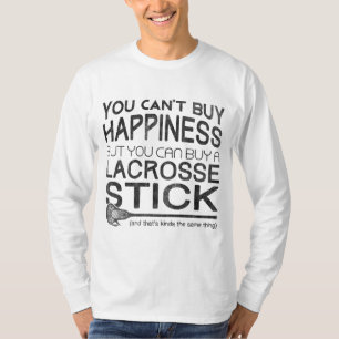 Camiseta No se puede comprar la felicidad Graciosa Lacrosse