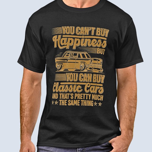 Camiseta No se puede comprar la felicidad pero los autos cl (Subido por el creador)