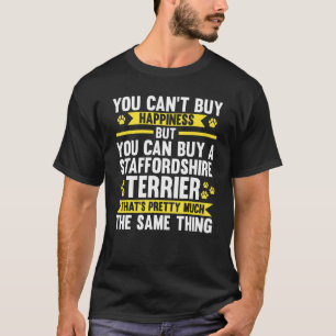 Camiseta No se puede comprar la felicidad pero se puede com