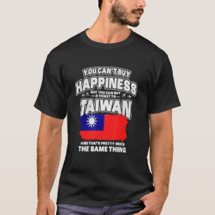 Camiseta No se puede comprar la felicidad pero se puede com