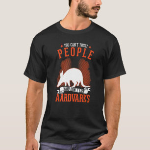 Camiseta No se puede confiar en la gente a la que no le gus