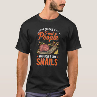 Camiseta No se puede confiar en la gente que no le gustan l