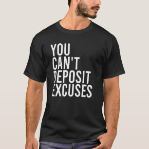 Camiseta No se puede depositar excede el agarre de presupue
