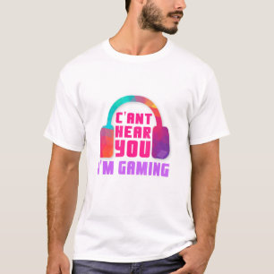 Camiseta No Se Puede Escucharte El Videojuego Im Gaming Vid