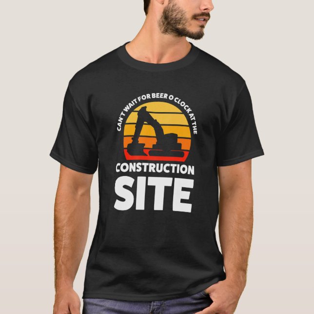 Camiseta No se puede esperar a la construcción de cervecerí (Anverso)