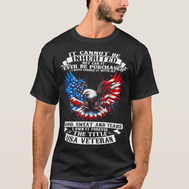Camiseta No se puede heredar ni comprar  (Anverso)