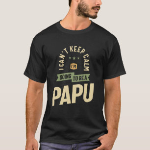 Camiseta No se puede mantener tranquilo el modo de la papel
