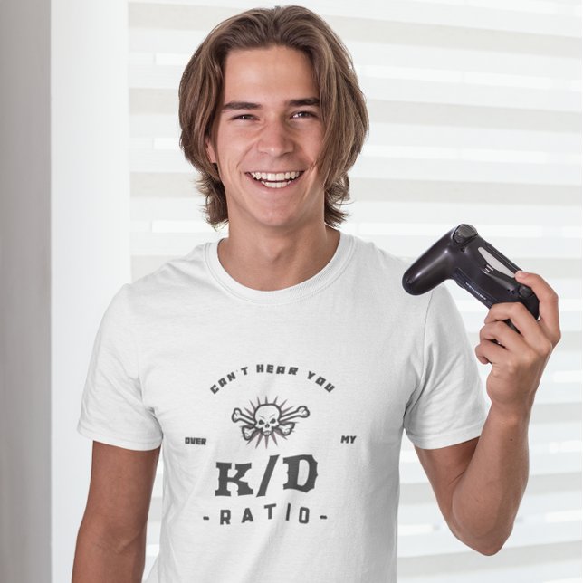 Camiseta No se puede oir...K/D Ratio de juegos (Subido por el creador)