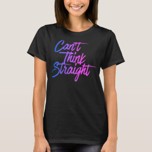 Camiseta No se puede pensar en el humor para la toma de con