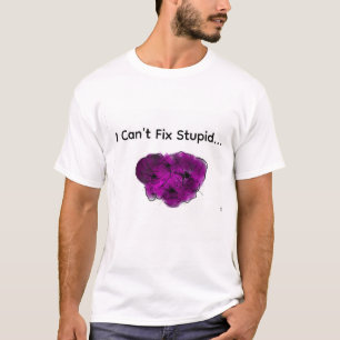 Camiseta No se puede reparar o reparar un neumático